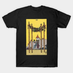 Four of Wands Tarot T-Shirt